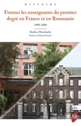 Former les enseignants du premier degré en France et en Roumanie
