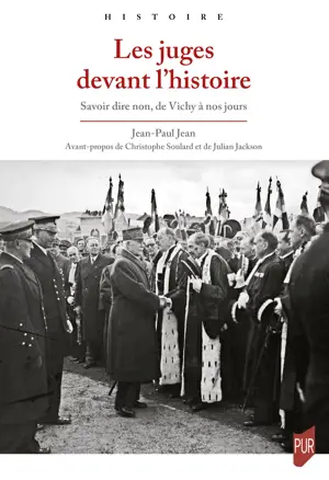 Les juges devant l’histoire