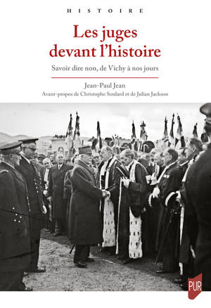 Les juges devant l’histoire