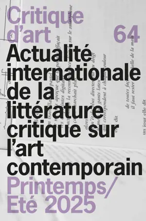 Critique d'art 64