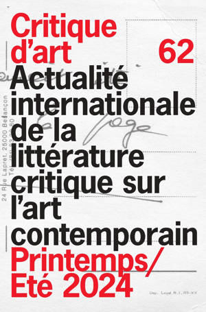 Critique d'art 62