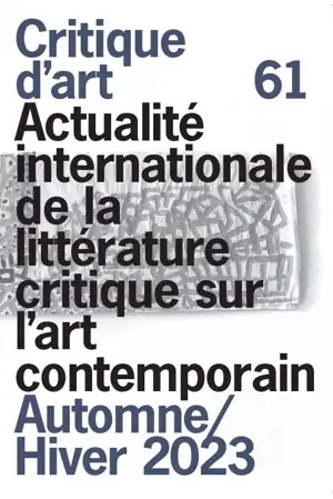 Critique d'art 61