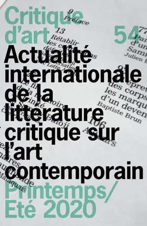 Critique d'art 54