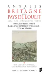 ABPO 133-2026/2 Ports, navires et marins dans "l'import-export épidémique" (XVIIe- XXe siècles)
