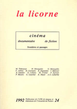 Cinéma documentaire/cinéma de fiction