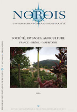 Norois 207 - Société, paysages, agriculture