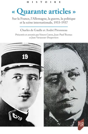 « Quarante articles »