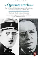 « Quarante articles »