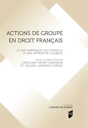 Actions de groupe en droit français