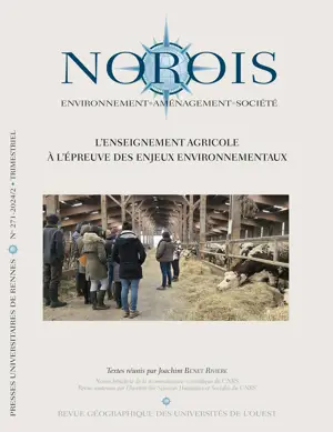 Norois 271 - L'enseignement agricole à l'épreuve des enjeux environnementaux