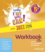 I really bet you can! anglais 5e, cycle 4, A1-A2 : workbook