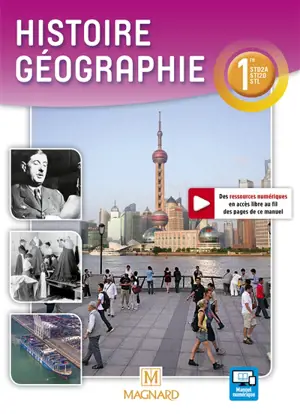 Histoire géographie 1re STD2A, STI2D, STL