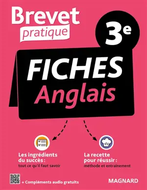 Fiches anglais 3e