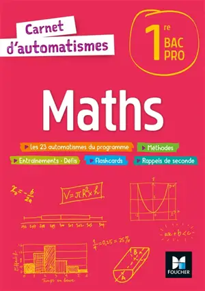 Maths 1re bac pro