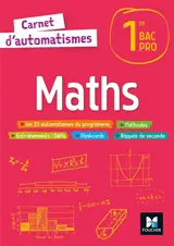 Maths 1re bac pro