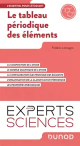 Le tableau périodique des éléments : l'essentiel pour l'étudiant