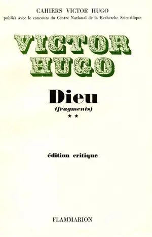 Dieu : fragments. Vol. 2