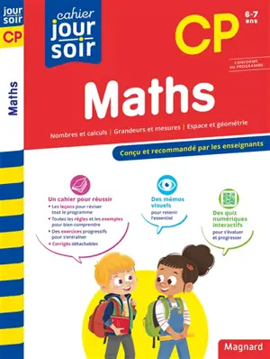 Maths CP, 6-7 ans : conforme au programme