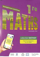 Maths 1re enseignement scientifique : programme 2023