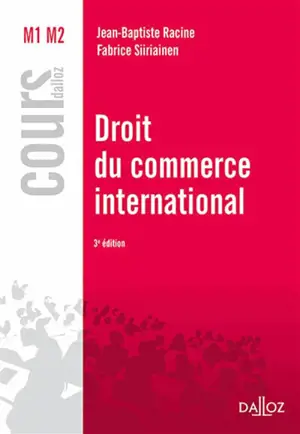 Droit du commerce international