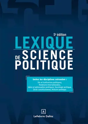 Lexique de science politique
