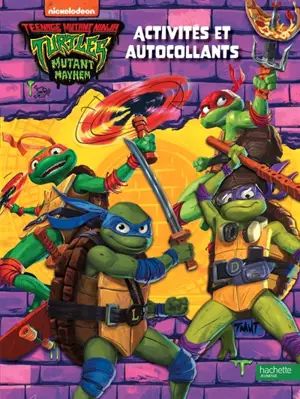Ninja Turtles : Teenage years : Activités et autocollants