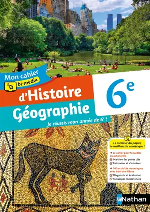 Mon cahier bi-média d'histoire géographie 6e