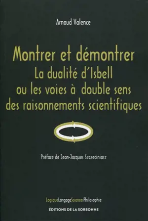 Montrer et démontrer : la dualité d'Isbell ou les voies à double sens des raisonnements scientifiques
