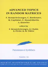 Panoramas et synthèses, n° 53. Advanced topics in random matrices
