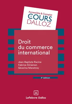 Droit du commerce international
