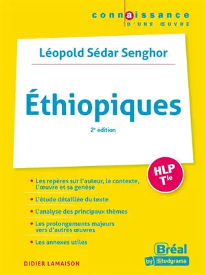 Ethiopiques, Léopold Sédar Senghor : HLP, terminale