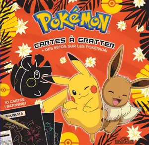 Pokémon : cartes à gratter + des infos sur les pokémon : Alola