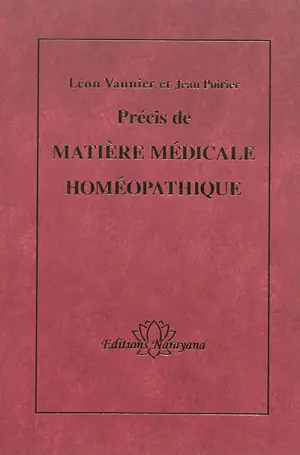 Précis de matière médicale homéopathique