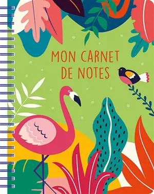 Mon carnet de notes : tropical green