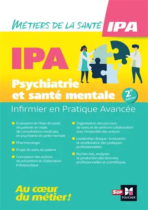 IPA, infirmier en pratique avancée : psychiatrie et santé mentale