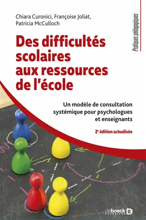 Des difficultés scolaires aux ressources de l'école : un modèle de consultation systémique pour psychologues et enseignants