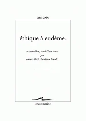 Ethique à Eudème