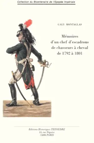 Historique du 12e Chasseurs à cheval : mémoires de 1792 à 1801