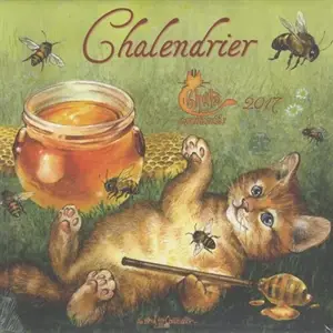 Chalendrier 2017 : chats enchantés