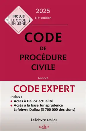 Code de procédure civile 2025