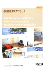 Installations électriques et de communication des bâtiments d'habitation : en application de la norme NF C15-100 (août 2024)