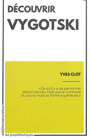 Découvrir Vygotski