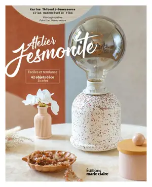 Atelier jesmonite : 42 objets déco à créer : faciles et tendance