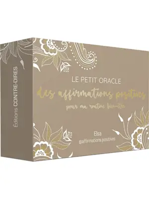 Le petit oracle des affirmations positives pour ma routine bien-être