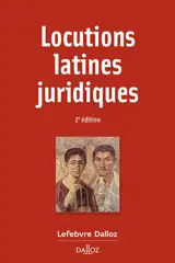 Locutions latines juridiques