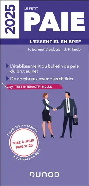 Le petit paie 2025 : l'essentiel en bref