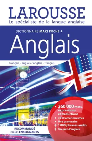 Dictionnaire maxipoche + anglais : français-anglais, anglais-français