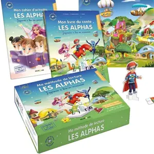 Ma méthode de lecture Les Alphas : j'apprends à lire en m'amusant