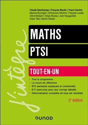 Maths PTSI : tout-en-un