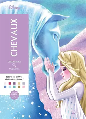 Coloriages mystères Disney : Chevaux